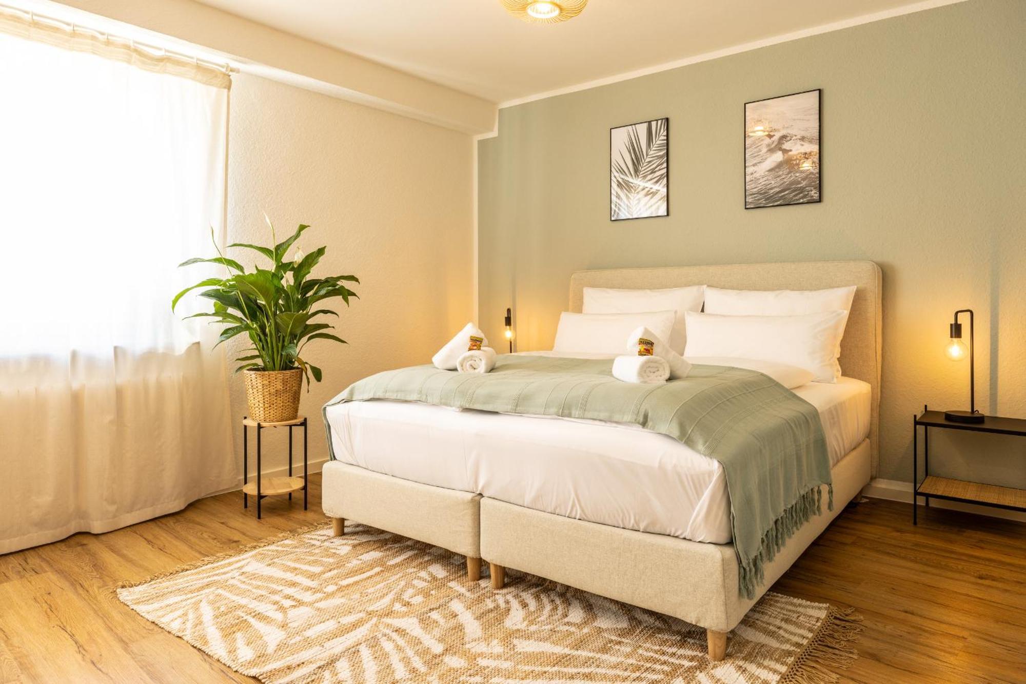 Apartamento Zentral Boxspringbetten Garage Rhein *
